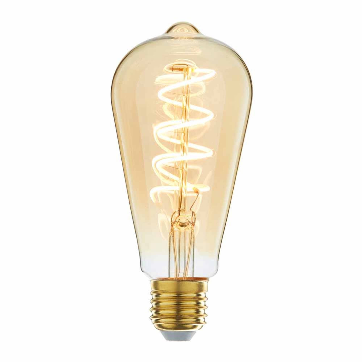 Highlight Lamp LED ST64 4W 180LM 2200K Dimbaar Amber