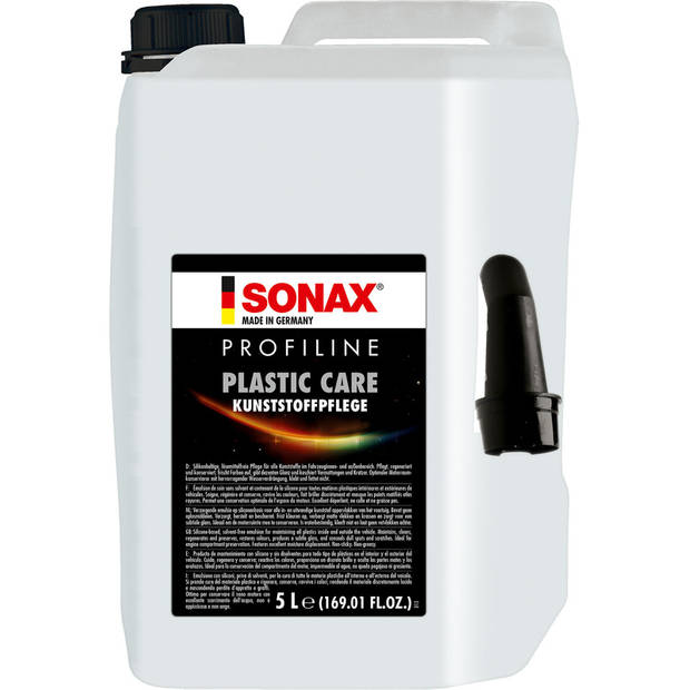 Sonax kunststofreiniger Profiline Plastic Care 5 liter wit