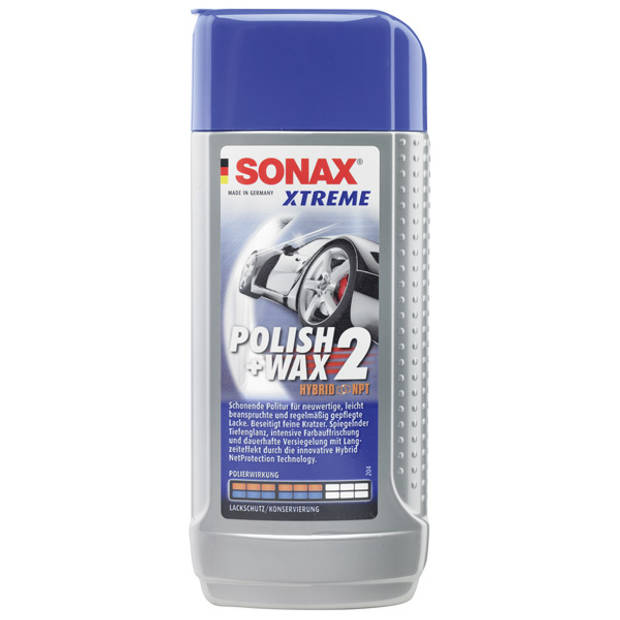 Sonax polijstmiddel eXtreme Polish&Wax 250 ml