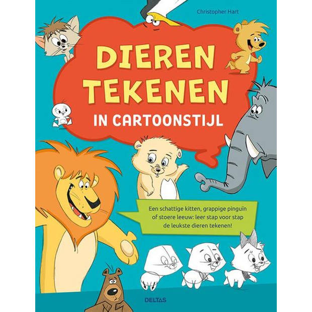 Dieren tekenen in cartoonstijl