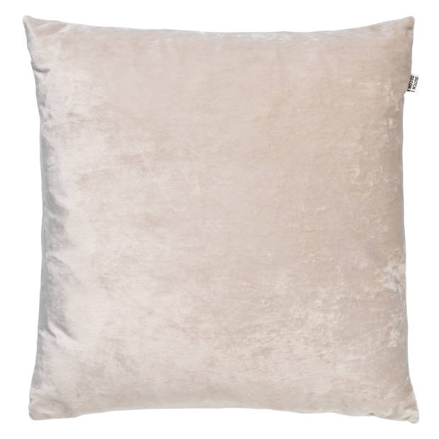 Dutch Decor - SKY - Kussenhoes velvet 45x45 cm - Pumice Stone - beige