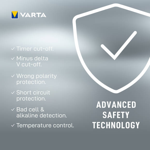 Varta LCD Smart Charger + 4x AA 2100 mAh