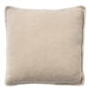 Dutch Decor - BOWIE - Sierkussen 45x45 cm - van gewassen katoen - Pumice Stone - beige