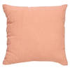 Dutch Decor - LINN - Sierkussen 45x45 cm - 100% linnen - effen kleur - Muted Clay - roze