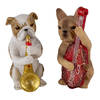 Clayre & Eef Multi Decoratie honden (3) 14*6*10 cm 6PR4684