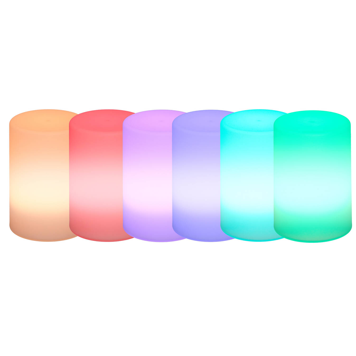 Grundig Moodlight Lamp - Lamp met RGB kleuren - Tafellamp - Sfeerlicht - Gekleurd Licht - LED met Afstandsbediening | Blokker