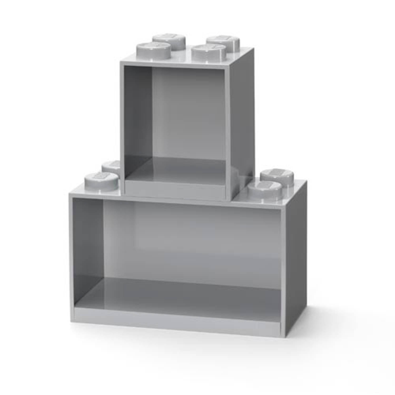 LEGO Iconic Brick Plank Set Grijs