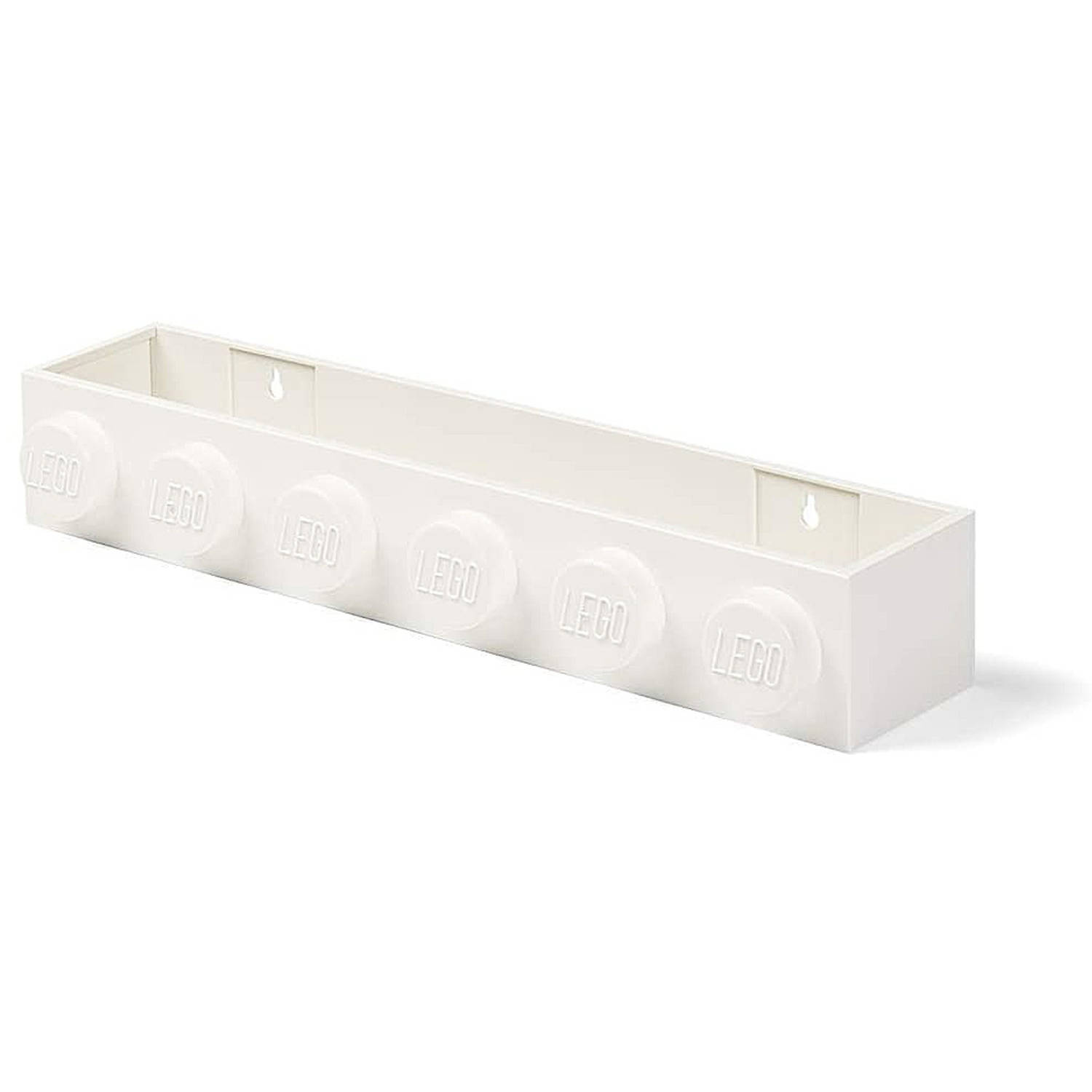 LEGO boekenplank voor aan de wand 47,8 cm polypropyleen wit