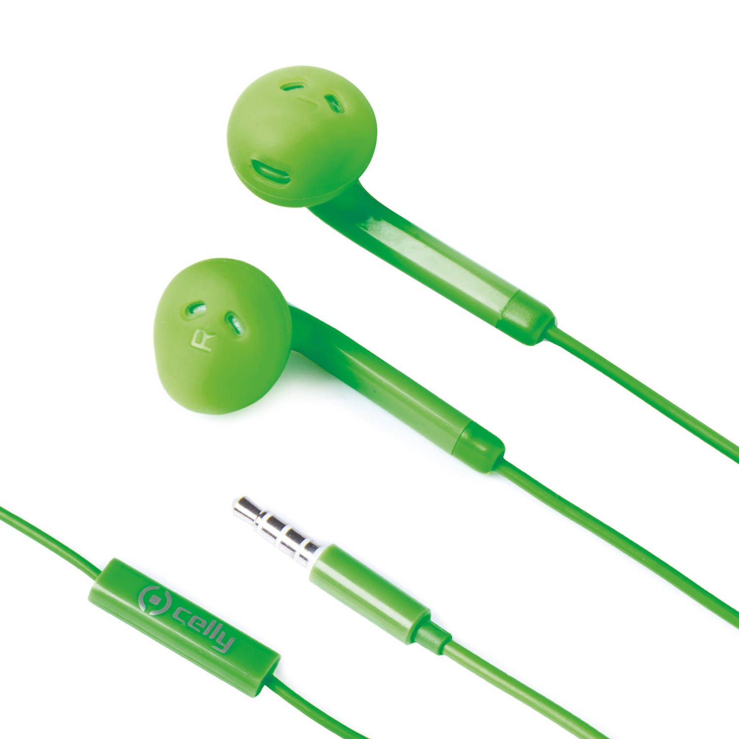 Celly FUN35GN In-ear Stereofonisch Bedraad Groen mobieleÂ hoofdtelefoon