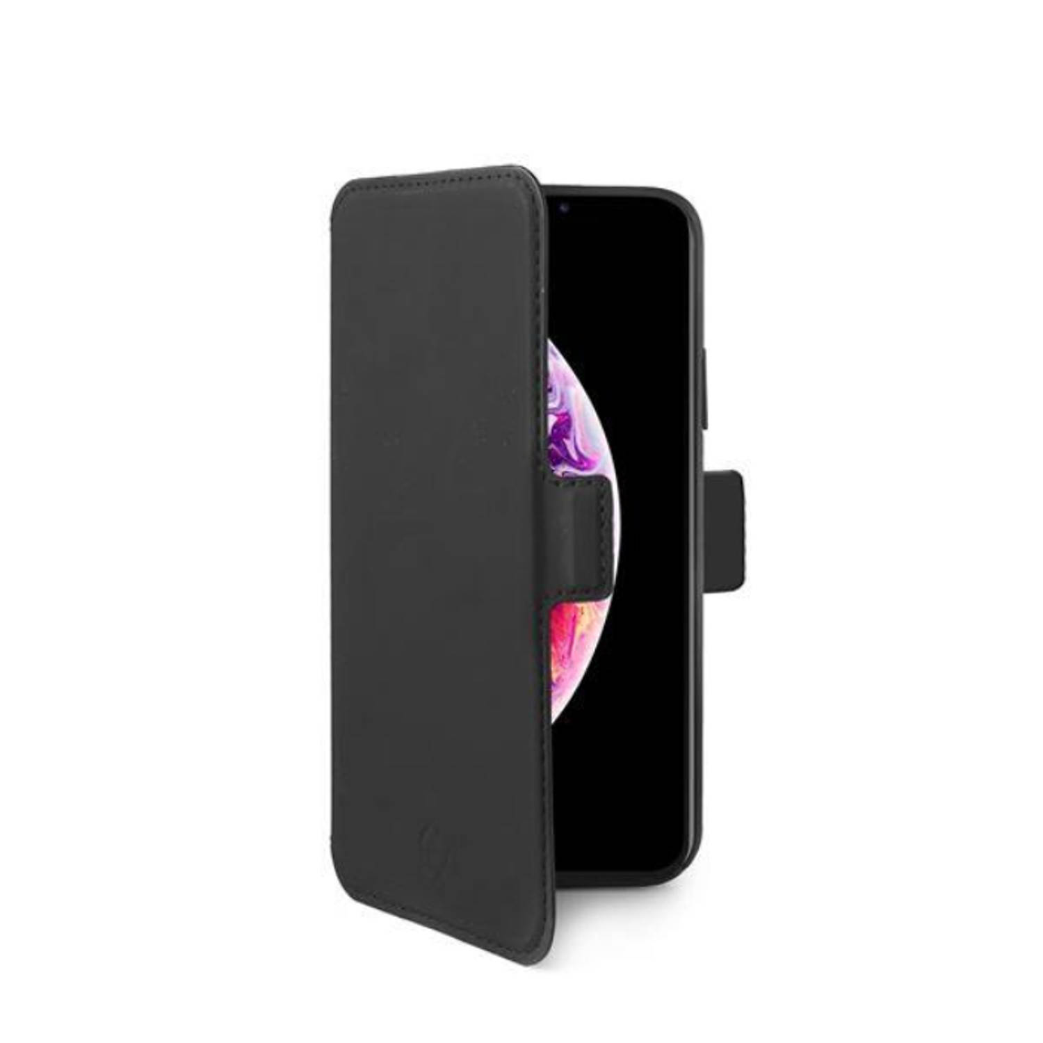 Celly beschermoes Prestige magnetisch iPhone X-XS zwart