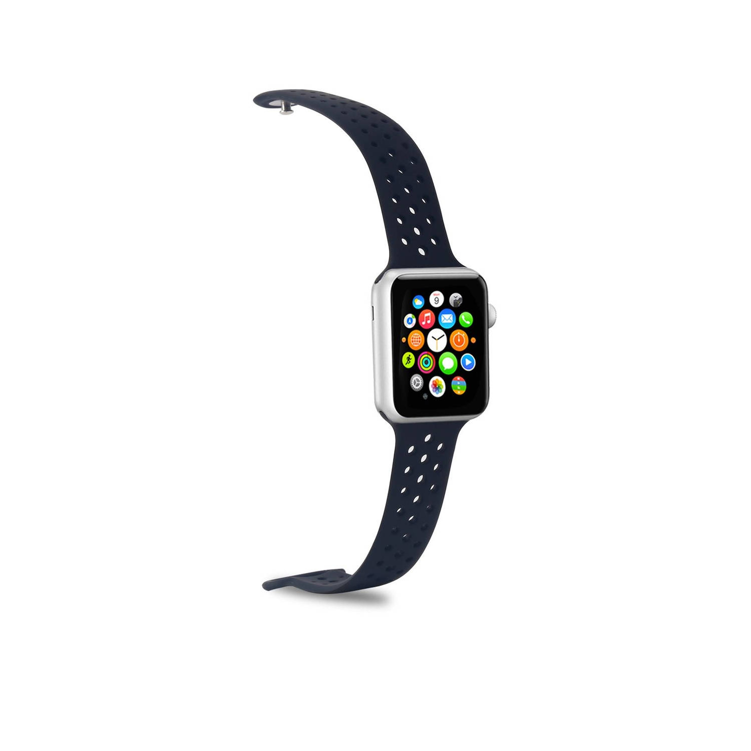 Celly horlogeband Feeling Apple Smartwatch siliconen zwart