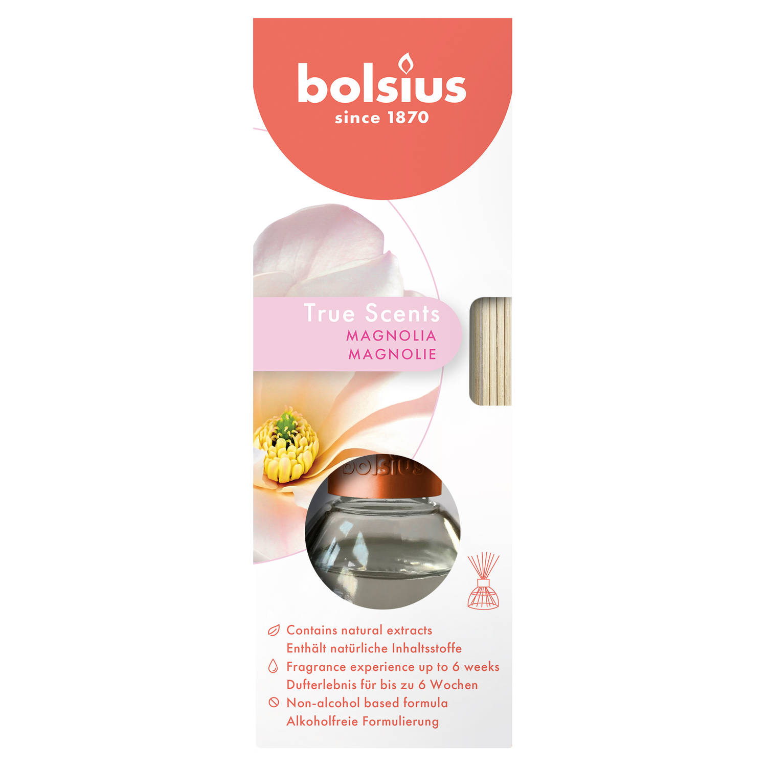 ga werken Een deel Ontmoedigd zijn Bolsius geurverspreider True Scents - Magnolia - 45 ml | Blokker