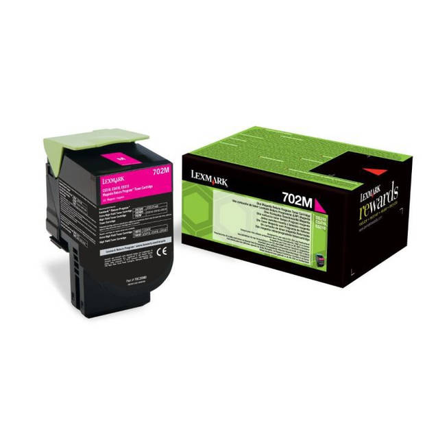 LEXMARK tonercartridge - 702M - 1.000 pagina's - - Magenta