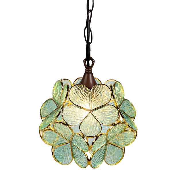 Clayre & Eef Hanglamp Tiffany Ø 25*90 cm E14/max 1*40W 5LL-6094