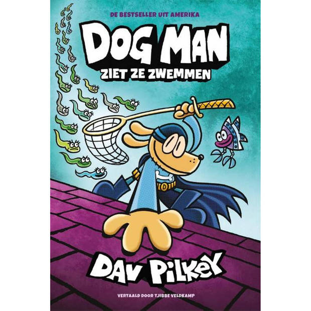 Dog Man 8 - Dog Man ziet ze zwemmen