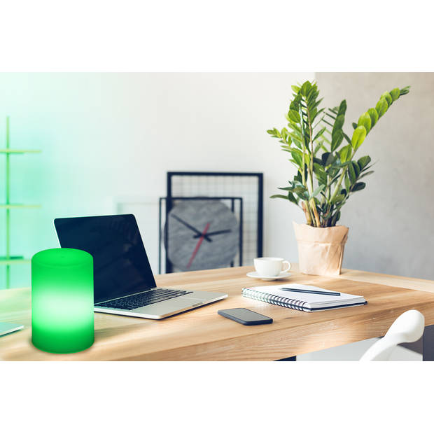 Grundig Moodlight Lamp - Lamp met RGB kleuren - Tafellamp - Sfeerlicht - Gekleurd Licht - LED - met Afstandsbediening