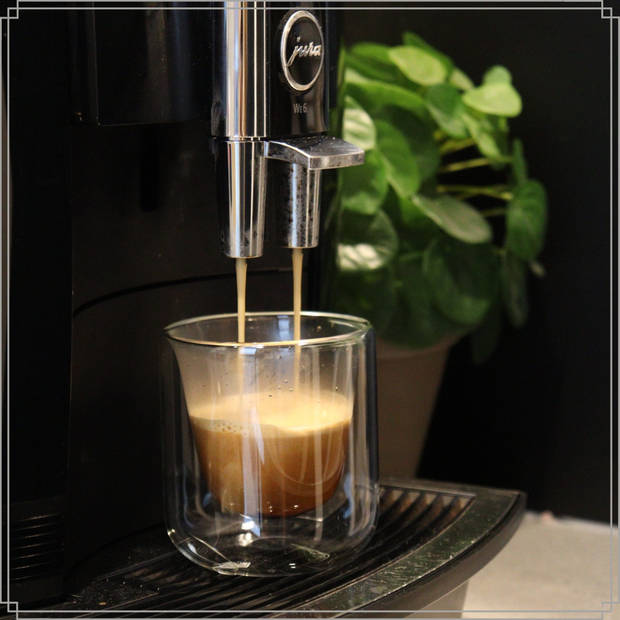 OTIX Dubbelwandige Glazen - Koffie - Koffietassen - Transparant - 6 stuks - 200ml