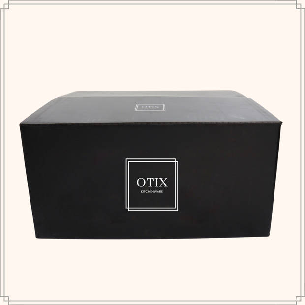 OTIX Koffiekan - Koffiepot - Met Filterhouder - 1,2L - 250x12.5x12.5 cm - Glas