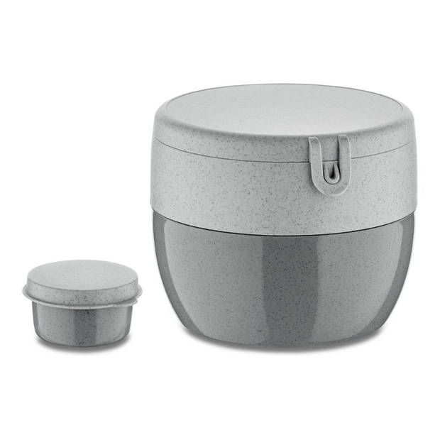Bento Box, Medium, Organic Cement Grijs - Koziol BentoBox M