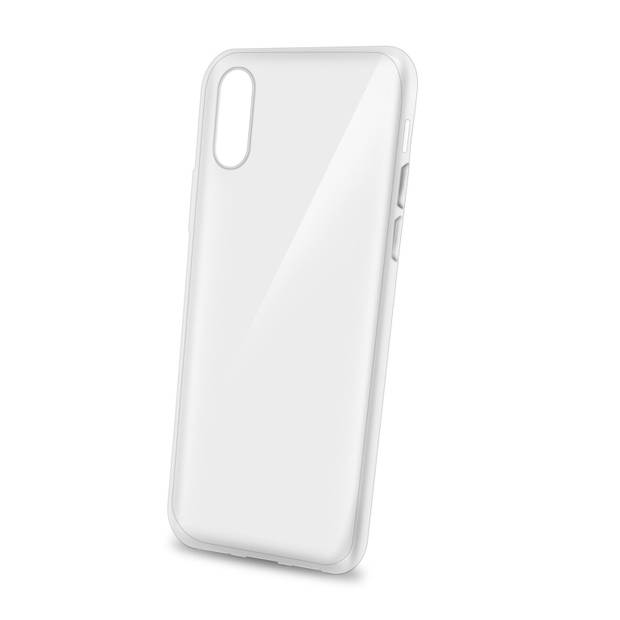 Celly backcover Gelskin iPhone X/XS rubber wit