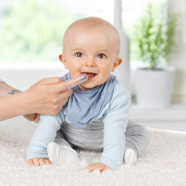 Reer Vinger tandenborstel voor baby's en peuters