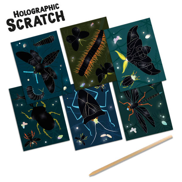 Holografisch scratch - Insecten