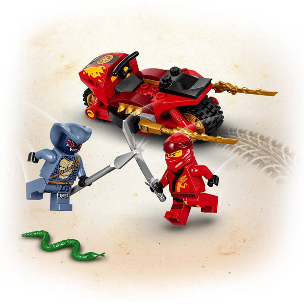 LEGO 71734 NINJAGO Kai's motorfiets speelgoed en minifiguur voor kinderen vanaf 4 jaar