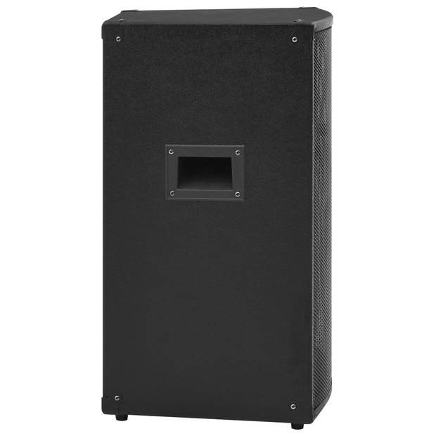 vidaXL Hifi-podiumluidspreker passief 1000 W 37x37x64 cm zwart