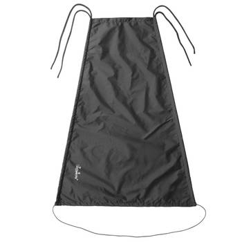 Zonnescherm/schaduwdoek voor kinderwagen zwart - Schaduwdoeken