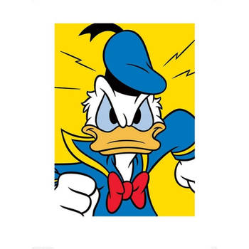Kunstdruk Donald Duck Mad 60x80cm