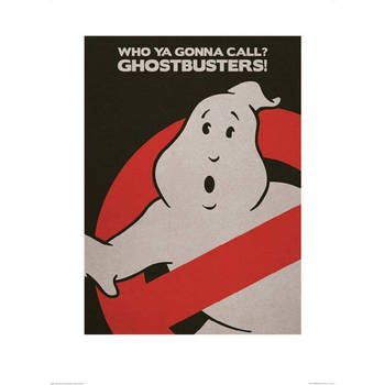 Kunstdruk Ghostbusters Logo 60x80cm