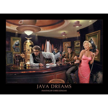 Kunstdruk Java Dreams Chris Consani 80x60cm