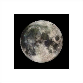 Kunstdruk The Moon 40x40cm