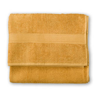 Blokker handdoek 500g - oker - 70x140 cm