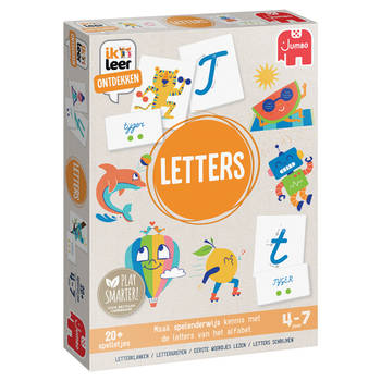 Jumbo leerspel ik leer ontdekken letters junior 8-delig