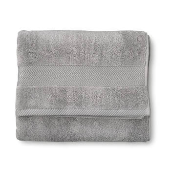 Blokker handdoek 600g - lichtgrijs - 70x140 cm