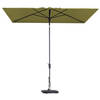 Mikros Sage green stokparasol 300 x 200 cm