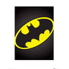 Kunstdruk DC Comics Batman Symbol 60x80cm