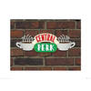 Kunstdruk Friends Central Perk Sign 60x80cm