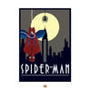 Kunstdruk Marvel Deco Spider-Man Hanging 60x80cm