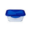 Pyrex - Schaal Vierkant met Deksel 1,9 liter - Pyrex Cook & Go