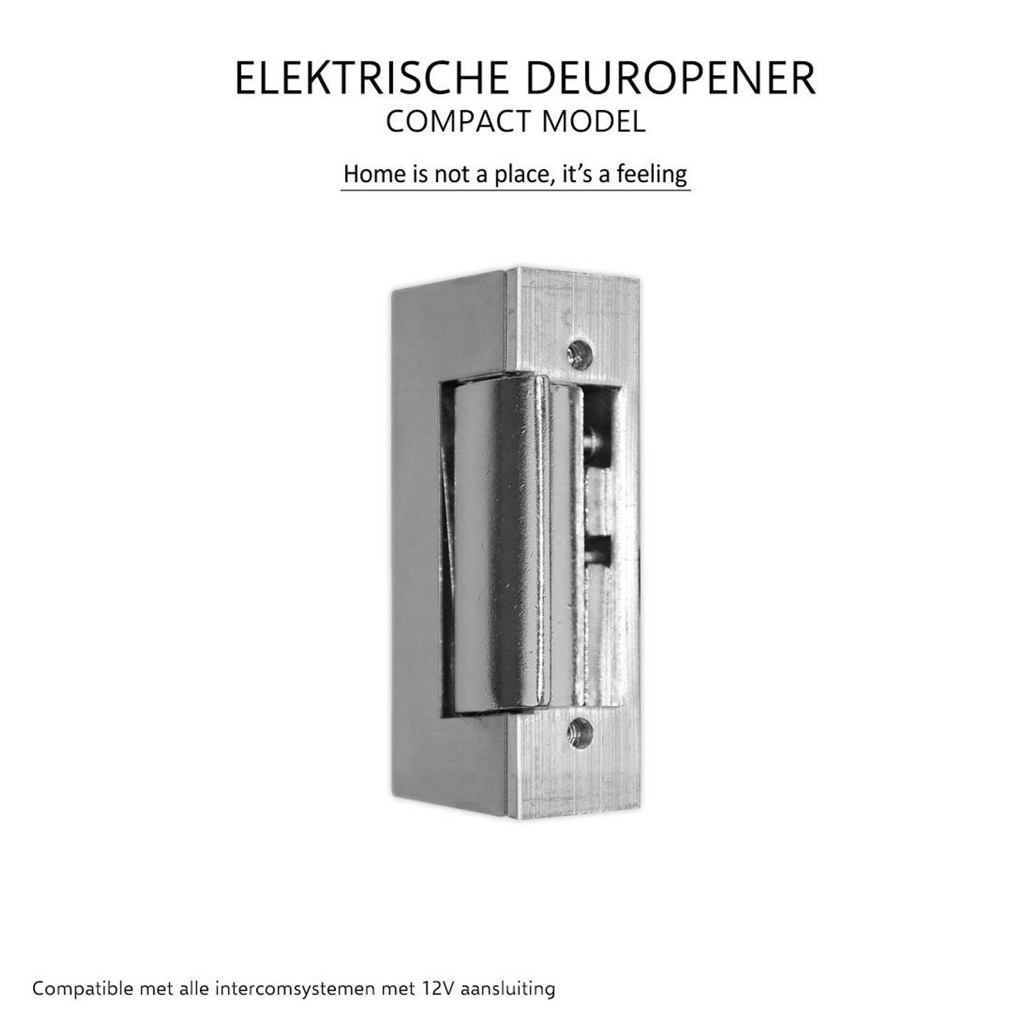 ELRO DL6000 Elektrische Deuropener - 12V - met ELRO Intercom's Blokker
