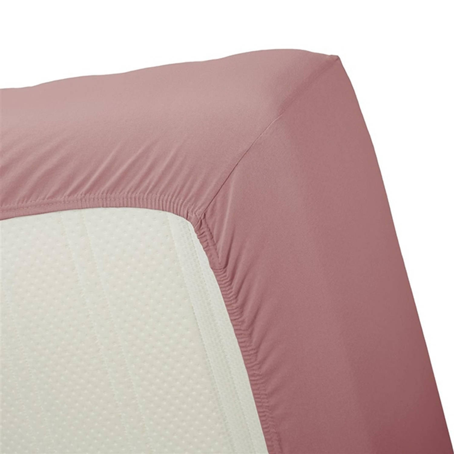 Beddinghouse Hoeslaken Jersey Pink-2-persoons (140 x 200/210/220 cm)