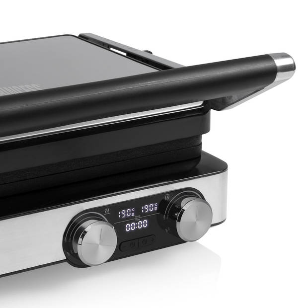 Princess 117310 Digital Grill Master Pro - 2 regelbare thermostaten - Digitaal bedieningspaneel