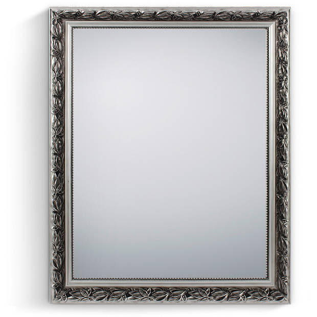 Spiegel - Trion Tonia - 55x70 - Wandspiegel in Frame - Oud Zilver