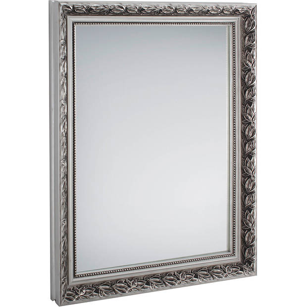 Spiegel - Trion Tonia - 55x70 - Wandspiegel in Frame - Oud Zilver