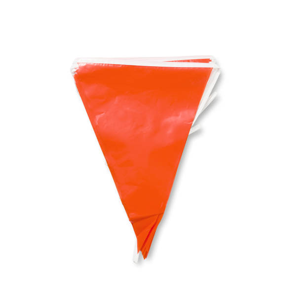 Blokker Oranje Vlaggenlijn 15 Stuks - 10 meter