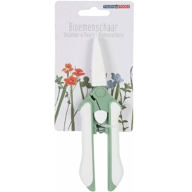 Talen Tools - Bloemenschaar - Koolstofstaal - Groen