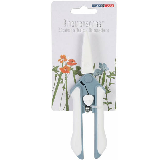 Talen Tools - Bloemenschaar - Koolstofstaal - Blauw