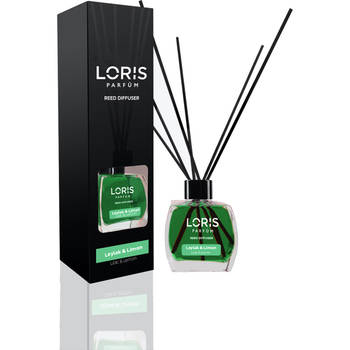 LORIS - Parfum - Geurstokjes - Huisgeur - Huisparfum - Lilac & Lemon - 120ml